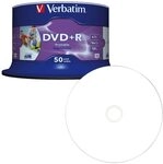 Verbatim DVD+R 4,7 GB 50er bed Spindel