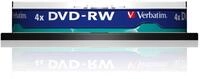 Verbatim DVD-RW 4,7GB 4x 10er Spindel