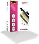 Fellowes Laminierfolien gl&auml;nzend 250 mikron A4