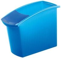 HAN Papierkorb 18,0 l blau, transluzent