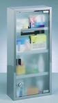 Zeller Medizinschrank silber