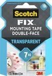 Scotch FIX&trade; TRANSPARENT doppelseitiges Klebeband