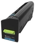 Lexmark Original Toner cyan 55.000 Seiten (82K2UC0) f&uuml;r CSX860de/dte/dtfe