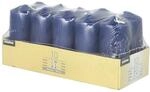 PAPSTAR Stumpenkerzen 9 cm dunkelblau