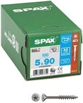SPAX&reg; Universalschrauben T20 Senkkopf Edelstahl A2 5 x 90 mm