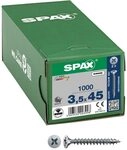 SPAX&reg; Universalschrauben Z2 3,5x45 1000 St.