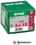 SPAX&reg; Universalschrauben Z2 3,5x15 1000 St.