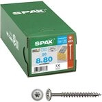 SPAX&reg; T40 Tellerkopf Edelstahl A2 Holzbauschrauben, 8 x 80 mm
