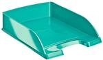 LEITZ Briefablage WOW - eisblau metallic