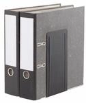 MAUL Buchst&uuml;tzen schwarz 12,0 x 14,0 x 24,0 cm - 2 St&uuml;ck