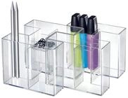 HAN Stiftehalter 10,9 x 10,9 x 9,0 cm glasklar
