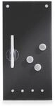 Zeller Glas-Magnettafel 20,0 x 40,0 cm schwarz