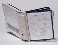 DURABLE SHERPA Display System Wall 10 Sichttafelsystem DIN A4