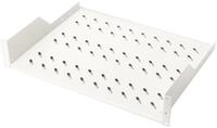 Digitus Fachboden 19"-Schr&auml;nke festeinbau ab 450mm Tiefe bis 25kg 2HE RAL7035 grau