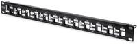 Digitus Modulares Patch Panel, 24-Port, abgestuft