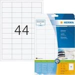 HERMA Etiketten 5051 wei&szlig; 48,3 x 25,4 mm