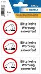 HERMA Hinweisetiketten Keine Werbung