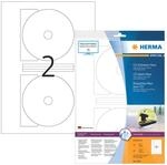 HERMA CD-Etiketten CD-Etiketten,wei&szlig;/glossy 20St 8624 wei&szlig;