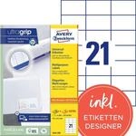 AVERY Zweckform Etiketten 3652-200 wei&szlig; 70,0 x 42,3 mm
