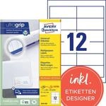AVERY Zweckform Etiketten 3659-200 wei&szlig; 97,0 x 42,3 mm