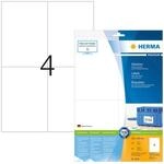 HERMA Etiketten 8630 wei&szlig; 105,0 x 148,0 mm