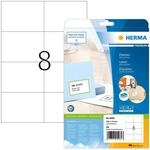 HERMA Etiketten PREMIUM 105,0 x 74,0 mm, wei&szlig;