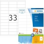 HERMA Etiketten 4455 wei&szlig; 70,0 x 25,4 mm