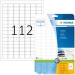 HERMA Etiketten 4334 wei&szlig; 25,4 x 16,9 mm