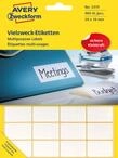 AVERY Zweckform Etiketten 29,0 x 18,0 mm