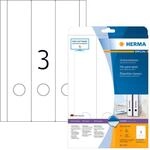 HERMA Ordneretiketten 59,0 x 297,0 mm wei&szlig;