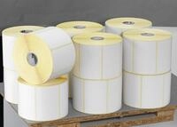 ZEBRA Etikettenrollen f&uuml;r Etikettendrucker 800264-255 wei&szlig;, 102,0 x 64,0 mm, wei&szlig;