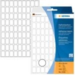 HERMA Etiketten 16,0 x 10,0 mm, wei&szlig;