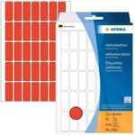 HERMA Etiketten 30,0 x 12,0 mm, rot