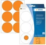 HERMA Klebepunkte &Oslash; 50,0 mm leuchtorange