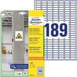 AVERY Zweckform Power-Etiketten L7871-20 wei&szlig; 25,4 x 10,0 mm