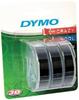 DYMO Kunststoff Prägeetiketten 9mm - Multi Pack Schwarz, Rot, Blau S0847750