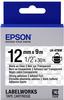 Epson C53S654015, Epson LabelWorks LK-4TBW - Schwarz auf durchsichtig - Rolle