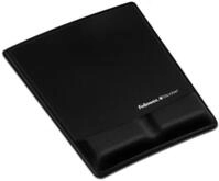 Fellowes Mousepad mit Handgelenkauflage schwarz