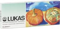 LUKAS Temperafarben 12x 19,0 ml