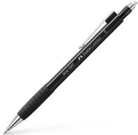 FABER-CASTELL GRIP 1347 Druckbleistift 0,7 mm, H&auml;rtegrad B, Geh&auml;usefarbe: schwarz