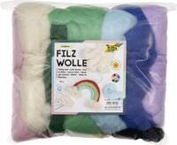folia Bastelfilz-Set mehrfarbig