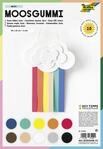 folia Moosgummi mehrfarbig