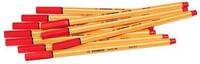 STABILO Point 88 Fineliner 0.4 mm, Schreibfarbe: rot