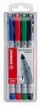 STABILO OHPen universal Folienstifte-Set 1.0 mm Mehrfarbig