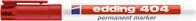 edding Permanentmarker 0.75 mm Rot