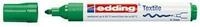 edding Textilmarker 2.0 - 3.0 mm Gr&uuml;n