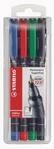 STABILO OHPen universal Folienstifte-Set 0.4 mm Mehrfarbig