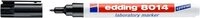 edding Labormarker 1.0 mm Schwarz