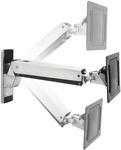 Ergotron Interaktiver Arm VHD - TV und LFD Wandhalterung mit CF-Technologie bis