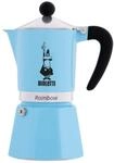 Bialetti Rainbow - Espressokocher - hellblau - f&uuml;r 1 Tasse
